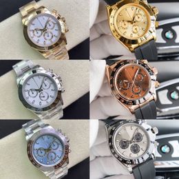 Luxury men's watch 40mm watch automatic mechanical sapphire waterproof designer men's watch 904L stainless steel strap panda dial Montre De Luxe watch