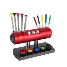 Watch Repair Tool Storage Holder Rack 10 Screwdriver 3 Cleaning Oil Pen 5 Dish Oiler Dip Organizer For Watchmaker Tools & Kits3416