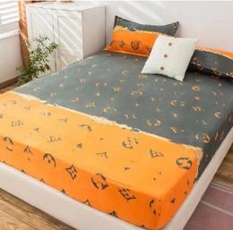 Simple Three-Piece Bed Sheet Set One-Piece Non-Slip Simmons Mattress Cover Protective Cover All-Inclusive Dustproof Single Layer Thickened/Thin Bedspread