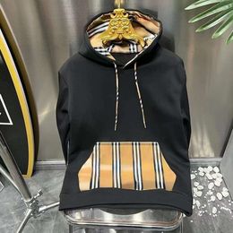 Bby cotton sweatshirt men women hoodies designer hoodie bur pullover sweater men's casual coat fashion stripe stitching hooded sweaters 4xl 5xl