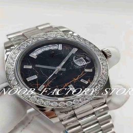Men Watches Factory Diamond Bezel Dial 2022 Meteorite Classic 41 mm 2813 Automatic Movement Stainless Steel Strap Gift Wristw304z