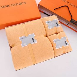 Towel Soft absorbent coral velvet gift box towel bath towel with hand gift company group purchase gift towel
