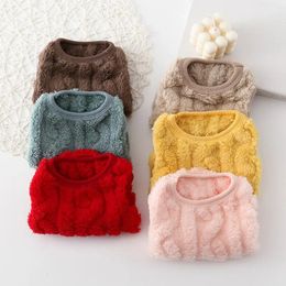 Dog Apparel Wool patterned pet clothing cute wavy doublesided puppy and kitten coat sweater suitable for small mediumsized dogs cats warm winter 231121