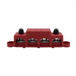 All Terrain Wheels M8 DC 48V 250A 4 Terminal Studs Busbar Power Distribution Block Box Car Rv Marine Cable Organiser