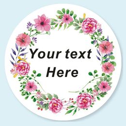 Party Favour 100pcs CustomizedPersonalized Wedding Stickers Custom Candy Engagement Anniversary Favours Labels1