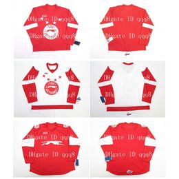 OHL SAULT STE. MARIE SOO GREYHOUNDS Red White Any Name Number 100% Ing Custom Hockey Jerseys rare