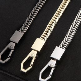Bag Parts Accessories DIY GoldSilverGun Black Strap Replacement Purse Chain Shoulder Straps Small Handbags Purses Handle 120cm100cm 230421