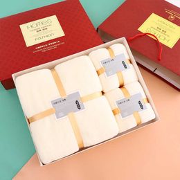 towel soft and absorbent coral velvet gift box towels bath towels hand gifts company group buying gifts beach towels