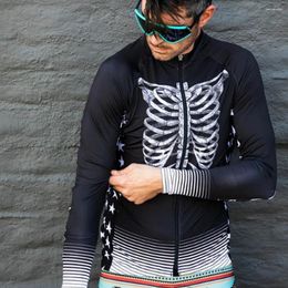 Racing Jackets 2023 Love The Pain Bicycle Clothing Cycling Shirts Men Autumn Long Sleeves Jersey Maillot Ciclsimo Mtb Pro Roadbike