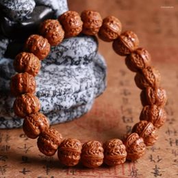 Charm Bracelets Nature Vajra Bodhi Rudraksha For Men Meditation Mala Bead Women Jewellery Prayer Tibetan Buddhism Bracelet