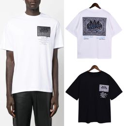 2023ss Mens Designer Band T Shirts Fashion Black White Short RHDE Sleeve Luxury Letter Pattern T-shirt size S-5XL#RR8