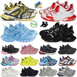 Designer Track Runners 3.0 Casual Shoe Platform Brand Transmit sense mens women Tess. Gomma Tracks plate-forme flat sneakers trainers 35-45