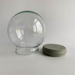 Novelty Items Promotional Gift 45 65 80100 120 Mm Diameter DIY Empty Glass Snow Globe Wholes305z