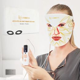 Face Care Devices Led Mask 4 Color LED Light Pon Near infrared Blue Red Therapy Skin beauty equipment 231121