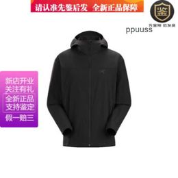 Outerwear And Outdoor Apparel Arcterys Jackets men's Coats GAMMA series Lt hoody hooded soft shell jacket style black WN-FFTN