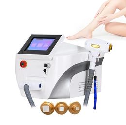 Newest professional use 10.4 inch 755nm combined 808nm yag laser 1064nm diode laser 3 wave epilation hair removal machine