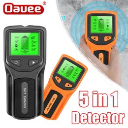 Industrial Metal Detectors 5 In 1 Electronic Wall Finders Multifunctional Handheld Stud Wood Finder Measuring Instrument 230422