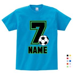 T-shirts Boys t shirt Girls Football Shirts Your Name Football European Cup Match Shirt football Season T-shirts-football Graphic T-shirt 230422