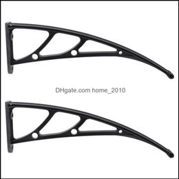 Fencing Trellis Gates 2Pcs Outdoor Balcony Awning Support Bracket Door Window Eaves Hold219c