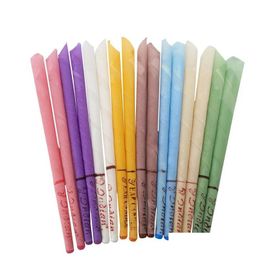 Candles 8 Colors Ear Candle Natural Aromatherapy Bee Wax Auricar Therapy Ears Coning Care Treatment Fragrance Candling Candles Sticks Dhram
