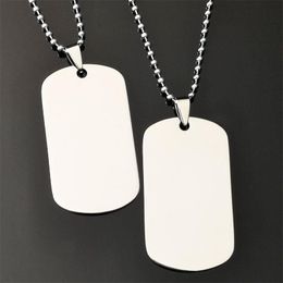 Blank Stainless Steel Pet Id Tags Personalized Dog Tags Cat Tags Engraved Front Back Bone Round Heart Shield Rectangle Elpxc