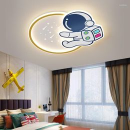 Ceiling Lights LED Light Astronaut Modern Lamp Lustre For Bedroom Living Room Study Children's Villa Apartment Decoration Lighting