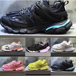 1Balencaigaities-99 Led Track 3 30 Designer Shoes Men Women Fashion Luxury Sneakers Triple Black White Pink Blue Orange Yellow Green Tesss Gomma Sneaker Tracks YT568