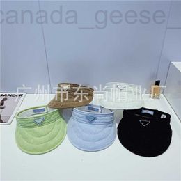 Visors designer luxury How many empty top hats can be selected for new models of P Leisure fashion sports travel sun visor PUG3