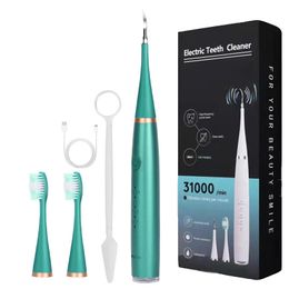 Toothbrush Electric Dental Cleaner Whitening Sonic Ultrasonic Smart Home Clean Teeth USB Fast Charging Adult Child Waterproof 230421