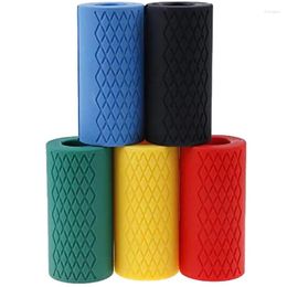 Accessories Dumbbell Barbell Handle Silicone Anti Slip Protective Pad For Pull-up Weight Lifting Support Gym Fitness Training