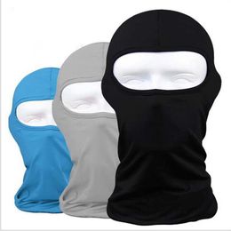 2017 Protection Full Face Lycra Masks Balaclava Headwear Ski Neck Cycling Motorcycle Riding Windproof Face Mask227T