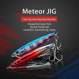 new japanesestyle shore cast bionic bait metal lead fish lure lures iron sequined die fishing lures bait236M