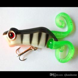 3D eyes Realistic Fish Body Musky Artificial Fishing bait 18 5cm 29g Wobbler Minnow Pencil bait VMC Feather Hooks273o