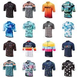 2019 morvelo team Cycling Short Sleeves jersey Summer Shirt Bicycle Clothes High Perfomance Tops delivery U51322237D