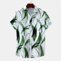 Men's Casual Shirts Funky Hawaiian Shirt Mens 2023 Summer Short Sleeve Button Down Aloha Beach Party Vacation Clothing Chemsie