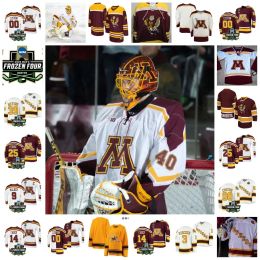 Frozen Four Championship Minnesota Golden Gophers Stitched Hockey Jersey Custom 13 Grace Zumwinkle Sydney Baldwin Kelly Pannek Lee Stec