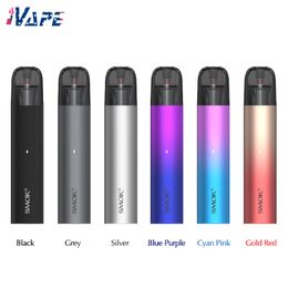 SMOK SOLUS Pod System Kit 700mAh Built-in Battery with Mesh 0.9ohm Pod-cartridge 3ml Side Filling Design Draw-activated Direct Inhaling Vape Device