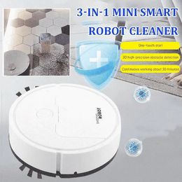 Vacuums 3in1 Mini Intelligent Robot Cleaner Cleaning Drag Vacuum for Home Office Floors 231121