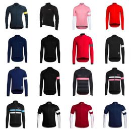 RAPHA team Cycling long Sleeves jersey 2018 Whole mtb bike High quality Fashion Clothes Quick Dry sportwear C29191964