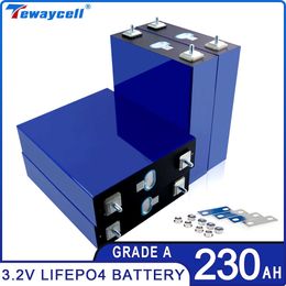 Brand New Lifepo4 Battery 3.2V 230Ah Rechargable Batteries Grade A Lithium Iron Phosphate Prismatic Solar Car RV EU US TAX FREE