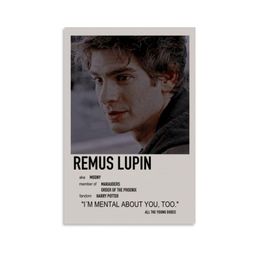 Panel Hanging Posters Vertical Remus Lupin Wall Art Canvas Doth Posters