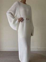 Toteme Women's Cable-knit Wool Maxi Dress