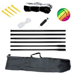 Balls Volleyball Net For Backyard Sports Badminton Rack Nets With Portable Storage Bag 231122