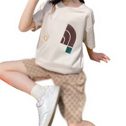 2023 Baby Children's clothing Designer Boy plaid shirt set Girl Plaid hooded Dress Fashion Clothing Set Kids Summer Short sleeve shorts set 90-160CM W4