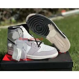 1 Brand Shoes Top Element Bone Mens Basketball 1S Sail Light Bone-College Grey-Black Womens Outdoor Sports Sneakers