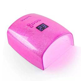 Nail Dryers 48W SunUV Rechargeable Nail Lamp Wireless Nail Polish Dryer Manicure Machine UV Light for Nails Cordless Nail UV LED Lamp 231122