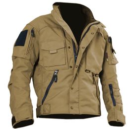 Men's Jackets Spring and Autumn Fashion Sports Men's Jacket Outdoor Tactical Jacket clothes 230422