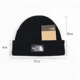 Tactical Caps & Hats Fashion Designer hats Men's and women's beanie fall/winter thermal knit hat ski brand bonnet High Quality plaid Hat Luxury warm cap 11 Colors z