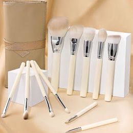 Make-up-Tools, Make-up-Pinsel, Pearl-Serie, 11 Stück + Beutel-Make-up-Pinsel, unterstützt individuelle Anpassung