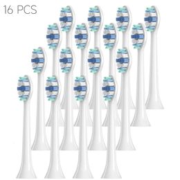 Toothbrushes Head 16pcs Compatible with electric toothbrush head universal HX6730672132163226HX89 replacement 231121